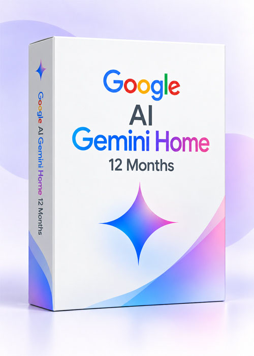 vip-gvgmall, Google AI Gemini Home 12 Months (Family Share)